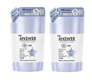 ��2�Z�b�g�E�������������ʌ���! THE�@ANSWER�i�W�A���T�[�j�@�V�[�Y�i���P�A�@SS�@�X�[�p�[�������V�����v�[�@�߂����p�@320ml