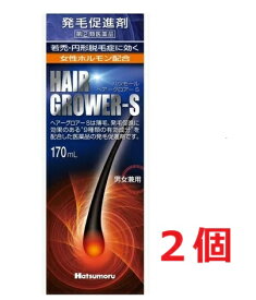 ■2個セット・送料無料■数量限定! 【指定第(2)類医薬品】ハツモール・ヘアーグロアー.S 170mL