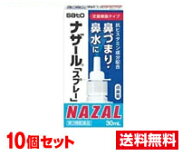■10個セット・送料無料■数量限定!【第2類医薬品】ナザール「スプレー」ポンプ(30mL) 10個セット 佐藤製…