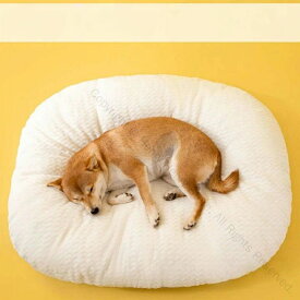 ペットベッド 猫ベッド 犬ベッド 猫犬兼用 ふわふわ カバー取り外し可能 小型犬用 ペットソファー マット 秋冬対応 犬用布団 ペット用ベット 通年使用 犬猫用品 おしゃれ寝具 かわいいふとん 可愛いおしゃれ 洗える 角型長方形 噛んでも破れない 高反発クッション ペットマッ
