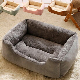 ペットベッド 猫 秋冬用 犬用 ふわふわ 猫犬兼用 秋冬用 小型犬 ペットクッション 秋冬 可愛い 布団 猫ベッド 犬ベッド 犬猫用品 寝具 猫用ベッド ペット用ベッド もこもこ ベット 可愛い 長方形 グレー グリーン ピンク ブラウン 多色展開 快適仕様