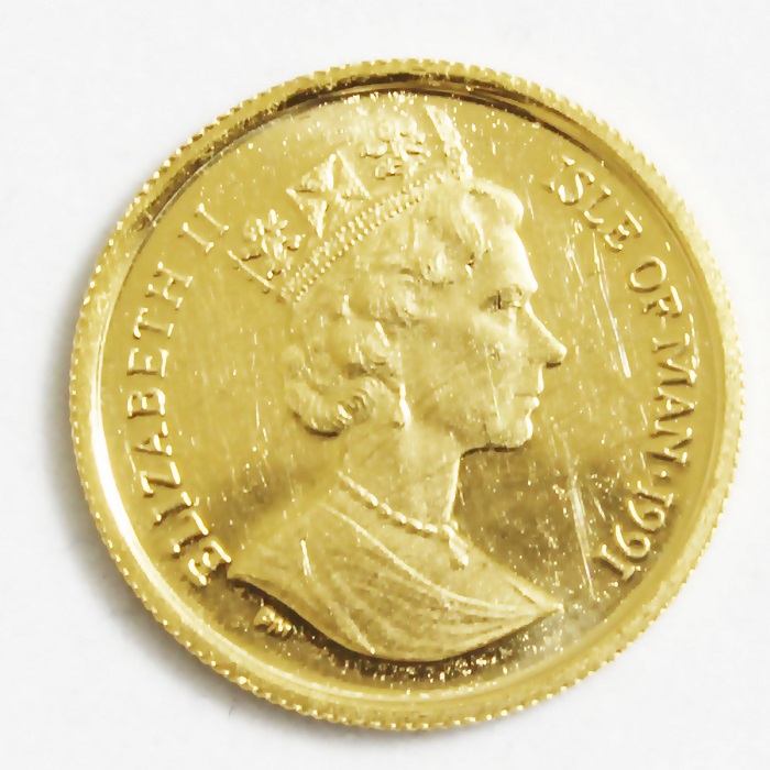 楽天市場】K24 マン島 キャット 金貨 コイン 1/10オンス 3.11g 1991年