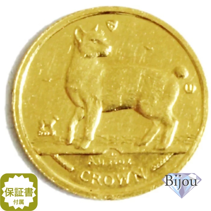 楽天市場】K24 マン島 キャット 金貨 コイン 1/25オンス 1.24g 1994年