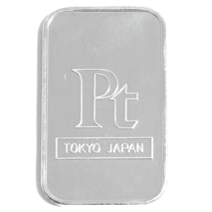 楽天市場】田中貴金属 プラチナ インゴット 10g バー PT 流通品 保証 