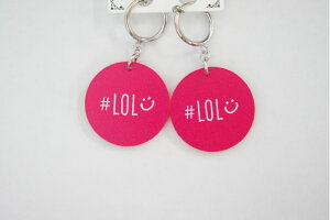 PEハッシュタグラウンド イヤリング フープ ノンホールピアス 子供 小学生 かわいい お揃い おしゃれ イベント お揃い