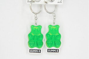 PEベアグミB イヤリング ノンホールピアス フープ かわいい 小学生 子供 イベント おそろい