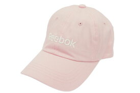 キャップ 帽子 Reebok ロゴ刺繍 キャップ ピンク キャップ　レディース　ロゴ　ブランド　リーボック　シンプル　おしゃれ　かわいい　フリーサイズ　キャップコーデ