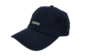キャップ 帽子 Reebok ロゴネームバックル キャップ ネイビー キャップ　レディース　ロゴ　ブランド　リーボック　シンプル　おしゃれ　かわいい　フリーサイズ　キャップコーデ