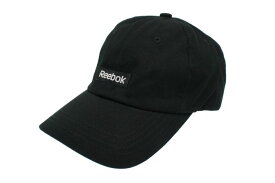 キャップ 帽子 Reebok ロゴネームバックル キャップ ブラック キャップ　レディース　ロゴ　ブランド　リーボック　シンプル　おしゃれ　かわいい　フリーサイズ　キャップコーデ