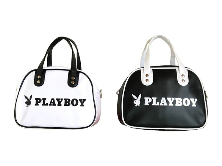 楽天市場】PLAYBOY ボストンS プレイボーイ ボストンバッグ ミニ 