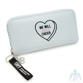 ラウンドロゴハート ラウンド長札 長財布　財布　小学生　女の子　中学生女子　子供　小中学　おしゃれ　キッズ　レディース　大人っぽ　オルチャン風