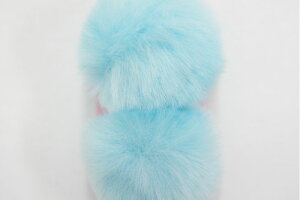 JPプレーンファーM ヘアゴム(1個入り) ヘアゴム ボンボン ファー フェイクファー ポニー ふわふわ モチーフ ヘアアクセサリー ヘア小物 髪飾り ヘアアレンジ キッズ 子