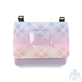 メルトチェック フラットショルダー 移動ポケット　クリップ付き　女の子　おしゃれ　かわいい　保育園　幼稚園　小学生　ショルダーバッグ　斜め掛け　フラットショルダー