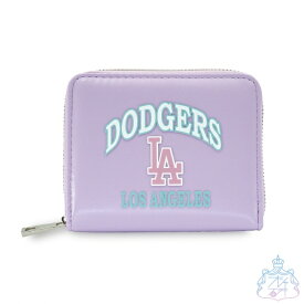MLB 合皮 二つ折り 財布 二つ折り財布　小さい財布　ミニ財布　レディース　メンズ　財布　女の子　男の子　女子　男子　かわいい　おしゃれ　学生　ドジャース