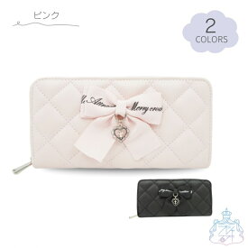 十字架ハート ラウンド長札財布 長財布　かわいい　おしゃれ　女の子　女子　小学生　コンパクト　財布　リボン　キルト風　十字架　ハート 長財布 女の子 小学生 中学生 高校生 女子 かわいい おしゃれ レディース 財布