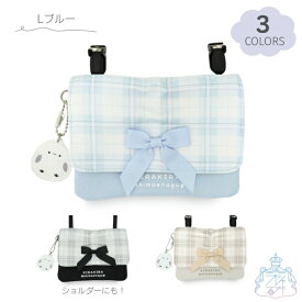 キラキラエナガ フラットショルダー 【メール便対応】　シマエナガ　移動ポケット　リボン　クリップ付き　女の子　幼児　おしゃれ　鳥　チャーム付き　かわいい　子ども　ショルダーバッグ