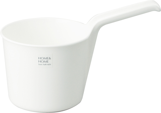 お風呂用 手桶洗面器 持ち手があり使いやすい シンプルなデザイン 驚きの価格が実現 HOMEHOME ホワイト 手桶 いよいよ人気ブランド