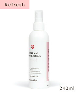 �N�[�|����10%OFF�I�}���h�D�J Manduka ���K�}�b�g�N���[�i�[ �}�b�g�E�H�b�V�� �X�v���[�i240ml�j���t���b�V�� ���{���K�i | Mat Wash & Refres 8oz ���X�g�A Natural Rubber Restore ��� ������� �}�b�g�P