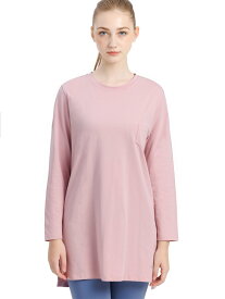 [25%OFF] ヨガウェア トップス 長袖 loopa エッセンシャル L/S Tシャツ ／ルーパ スーパーストレッチ コットン 綿 essential T-shirts ヨガ トップス ロング丈 吸水速乾 消臭 接触冷感 長め フィットネス スポーツ「WK」RVPB[ST-LO]001