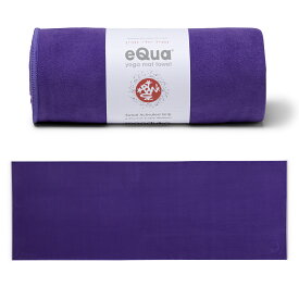 マンドゥカ Manduka ヨガタオル イークア マットタオル(L) 日本正規品 | eQua YOGA MAT TOWEL 24SS ヨガラグ ホットヨガ マットタオル スポーツタオル 滑り止め 速乾 トレーニング エコ リサイクル素材「TR」 [ST-MA]001 RVPB 401105115