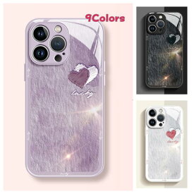 送料無料 iPhone 16 ケース スマホケース カラフル シンプル 大人可愛い ハート スマホケース iPhone 16 iPhone 16 Pro Max iPhone 16 Plus 韓国 アイフォンケース スマホケースハート おしゃれスマホケース韓国