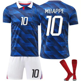 2026 フランス ホームユニフォーム 10 番エムバペ 7 番デンベレ 11 番オリセ サッカーユニフォーム　レプリカユニフォームソックス付きソックスランダム