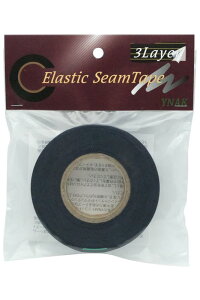 YNAK シームテープ レインウェア 補修 3レイヤー適合 テント不適正 エラスティックシームテープ 表面微弾力布 縫い目 リペア シームレス 防水 対策 メンテナンス 用 アイロン接着 幅15 or 20 or