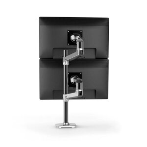 ERGOTRON �G���S�g���� LX ���j�^�[�A�[�� �f�X�N�}�E���g �f���A�� �_�C���N�g ���^ 2��� �V���o�[ 25�C���`(1.8~10.0kg)�܂� VESA�K�i�Ή� 45-489-026