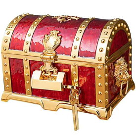 アンティーク RPG 宝箱 海賊 財宝 鍵2本付き