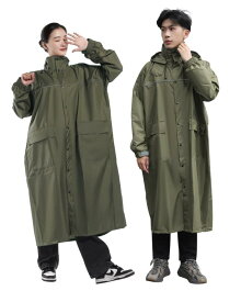 [Fipiifly レインコート 自転車【通気性メッシュ・二重透明レインバイザー付き】 レインコート レディース 自転車 カッパ リュック対応
