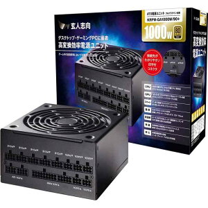 ���l�u�� �d�����j�b�g 1000W ATX �d�� 80 PLUS �S�[���h PC�d�� �t���v���O�C�� �Z�~�t�@�����X KRPW-GA1000W/90+