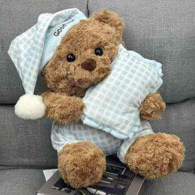 ぬいぐるみ レディース パジャマベア クマ 抱き枕 添い寝枕 おもちゃ 人形 もちもち クッション ギフト プレゼント かわいい