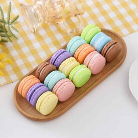 ケーキトッパー 食品サンプル マカロン かわいい ミニチュア ハンバーガー デザート デコレーション 写真撮影 小物 ディスプレイ おままごと