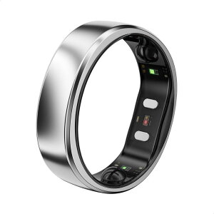 RingConn Gen 2 Air�A�����^AI�X�}�[�g�����O�b�܂��T�C�W���O�L�b�g�ŃT�C�Y�m�F�b�o�b�e���[�쓮10���ԁb�����E�S���E�X�g���X�E�����̌��N�Ǘ��E�t�B�b�g�l�X�ǐՁb�W���@�\�̃T�u�X�N��