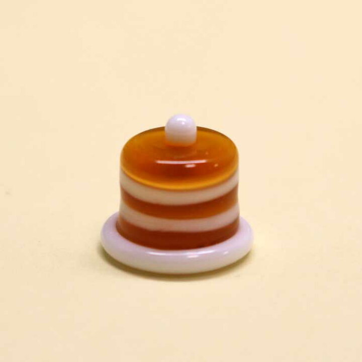 楽天市場】ガラス細工 プチパンケーキ お菓子 ケーキ お祝 クリスマス 