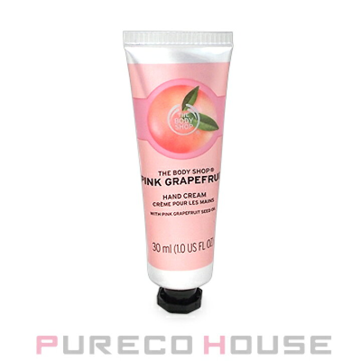 楽天市場 メール便可 ザ ボディショップハンドクリームピンクグレープフルーツ30ml プレコハウス