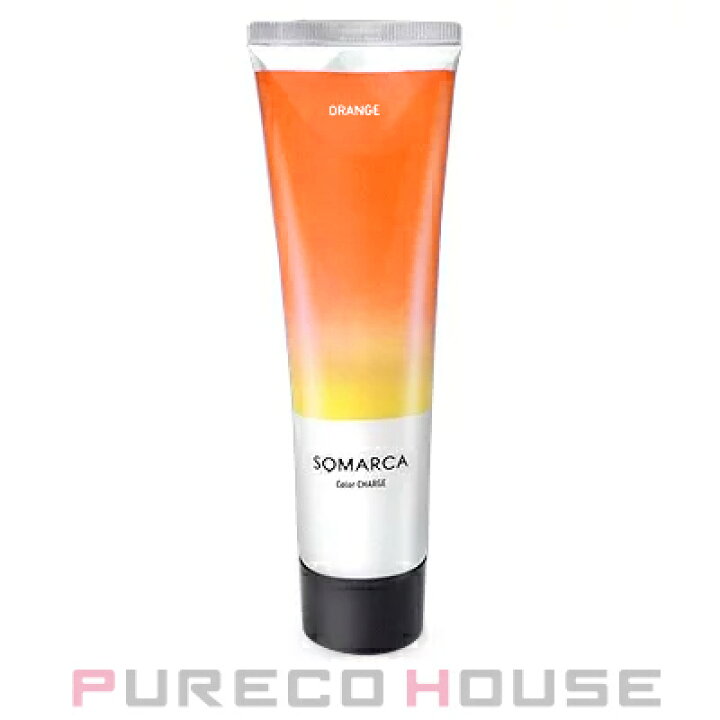 楽天市場 ホーユーソマルカカラーチャージオレンジ ヘアトリートメント 染毛料 130g メール便は使えません プレコハウス