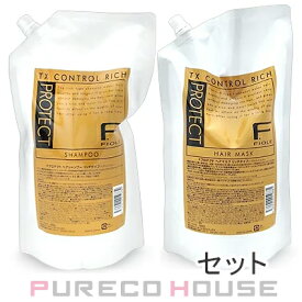 フィヨーレ Fプロテクト ヘアシャンプー リッチタイプ (レフィル) 1000ml + ヘアマスク リッチタイプ (レフィル) 1000g 【セット】【メール便は使えません】