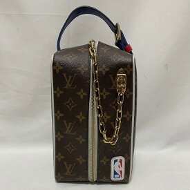 LOUISVUITTON ルイヴィトン NBA コラボ ハンドバッグ クロークルーム モノグラム LV M45588