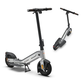 【特定小型原動機付自転車】Pure Electric Pure x McLaren Chrome 電動キックボード 500W 公道走行可能 歩道走行可能 免許不要 折りたたみ 大人用 パワフル 通学 街乗り 充電式 バッテリー