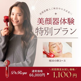 【美顔器体験　特別プラン】エステ体験チケット＊極3D小顔コース体験￥1100＊