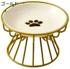 大面積フードボウル 猫 食器 猫 えさ 皿 フードボウルスタンドセット 猫柄 陶器 えさ入れ ごはん皿 お水入れ かわいい 食器台 猫 犬用 高め 手入れ簡単 猫の食器 猫餌入れ食器 ネコ用皿 陶器 滑り止め 安定感 食べやすい ペット用品