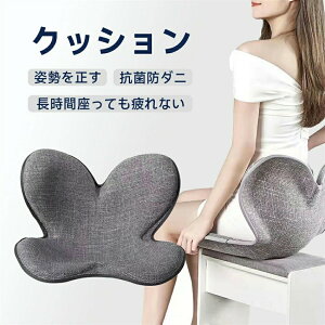 座椅子 座布団 姿勢矯正 椅子クッション 座ぶとん 背あて 腰痛対策 骨盤矯正 シートクッション 座椅子カバー 骨盤サポートチェア 骨盤サポート 姿勢サポート 低反発 車用 椅子 クッション