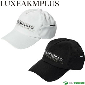 【在庫処分】リュクスエイケイエムプラス ゴルフキャップ マルチロゴ LAZ-23014 帽子 ヘッドウェア ゴルフウェア