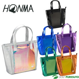 本間ゴルフ ミニトートバッグ ラウンドバッグ クリア 光沢 BB12309 ホンマ メンズ レディース ユニセックス おしゃれ