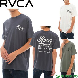 【在庫処分】ルーカ RVCA 半袖 Tシャツ RVCA OAINT SUPPLY メンズ BD041239 カジュアル タウンユース デイリーユース アウトドア