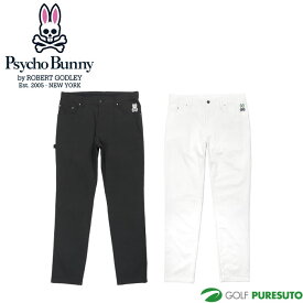 【在庫処分】サイコバニー PSYCHOBUNNY カラフルロゴ ファイブポケット パンツ GF126 ゴルフウェア