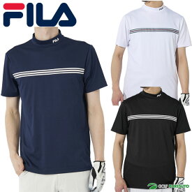 【在庫処分】フィラ ゴルフ 半袖 ポロシャツ メンズ 743-600 シャツ ゴルフウェア 吸汗速乾 UVカット