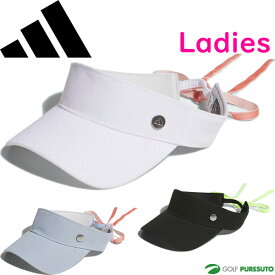 【在庫処分】【レディース】アディダス ゴルフ メタルロゴ リボンバイザー MMS57 ヘッドウェア 帽子 ゴルフウェア