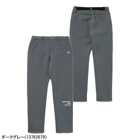 【在庫処分】ニューエラ ゴルフ ロングパンツ テックスウェット テーパードパンツ 13762678／13762679／13762680 ゴルフウェア ボトムス ユニセックス 2023年秋冬モデル NEW ERA NEWERA 秋冬ウェア メンズ レディース